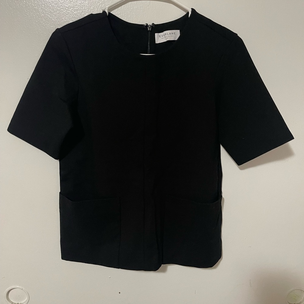 Everlane black blouse - Picture 4 of 5